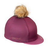 Shires Aubrion Team Hat Cover #colour_mulberry
