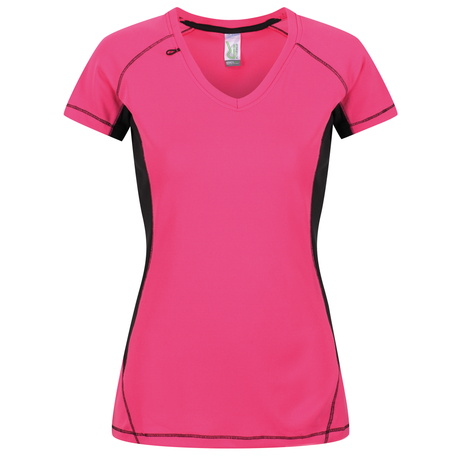 Regatta Professional Women's Beijing T-shirt #colour_pink-black