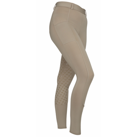 Shires Aubrion Albany Ladies Riding Tights #colour_beige