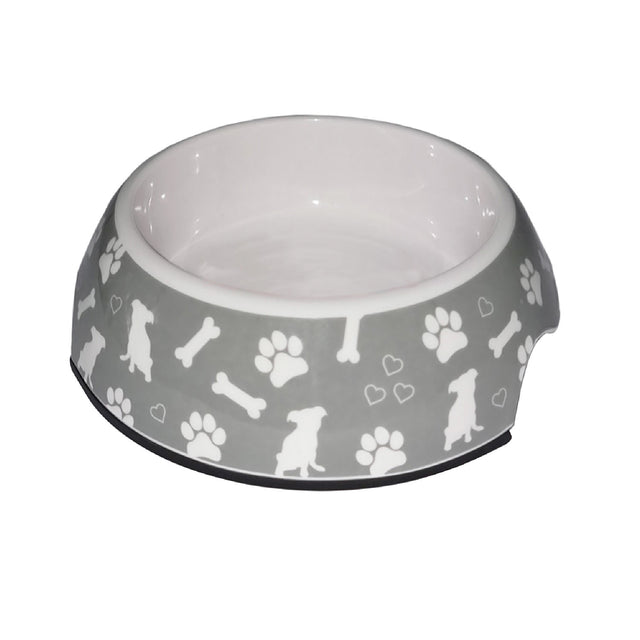 Ancol Hungry Paws Bowl #colour_paw-bone