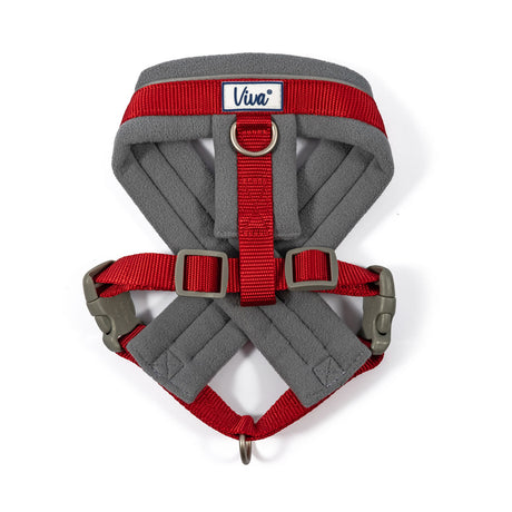Ancol Viva Padded Harness #colour_red