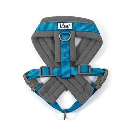 Ancol Viva Padded Harness #colour_blue