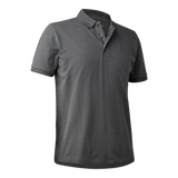 Deerhunter Harris Men's Polo Shirt #colour_dark-grey-melange