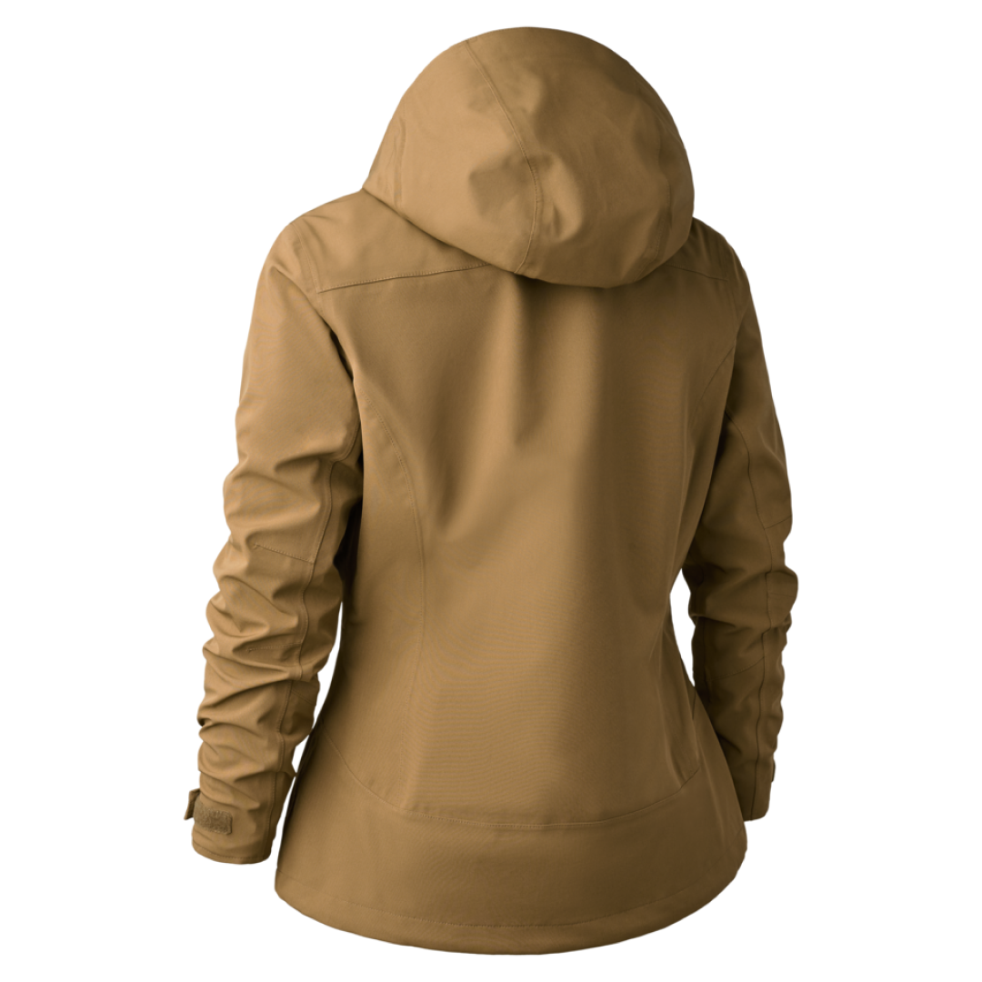Deerhunter Sarek Shell Ladies Jacket With Hood #colour_butternut