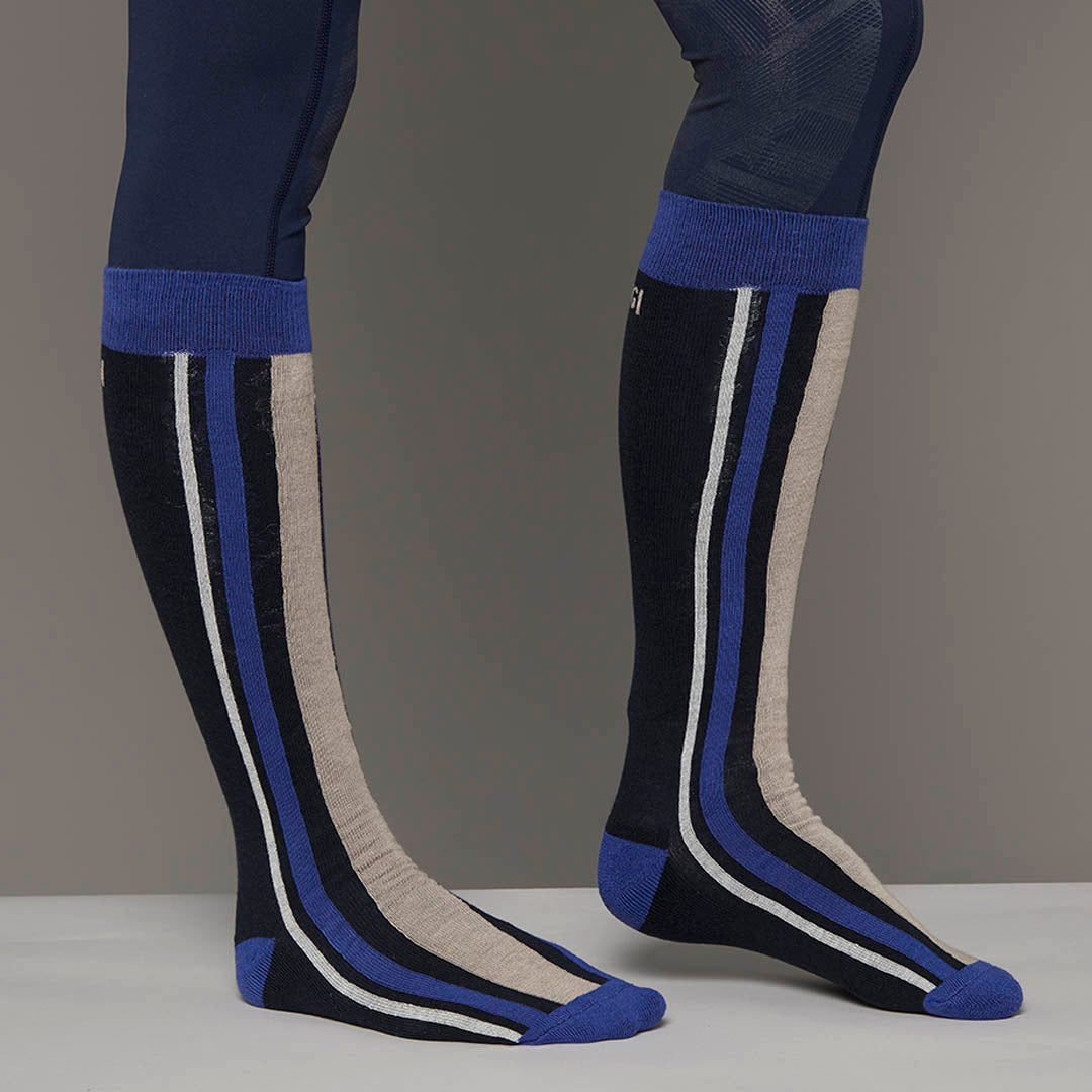 Toggi Eco gestreifte Damensocken – 3er-Pack