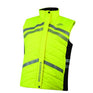 Weatherbeeta Children's Reflective Quilted Gilet #colour_yellow