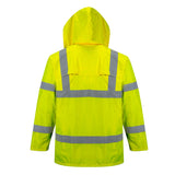 Portwest Hi-Vis Rain Jacket #colour_yellow