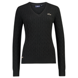 HV Polo Classy Cable Knit Sweater #colour_black