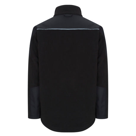 Hoggs of Fife Granite Men's Bonded Fleece Jacket #colour_black