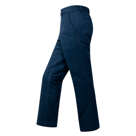 Hoggs of Fife Monarch Men's Moleskin Jeans #colour_navy