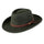 Hoggs of Fife Perth Unisex Crushable Felt Hat #colour_olive