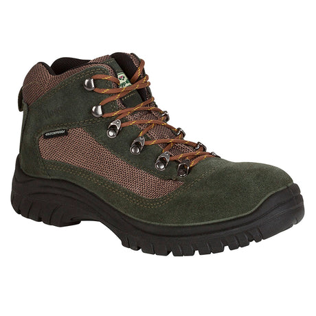 Hoggs of Fife Rambler Waterproof Hiking Boots #colour_fern-green