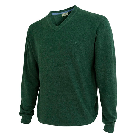 Hoggs of Fife Stirling Men's Cotton Pullover Sweatshirt #colour_green