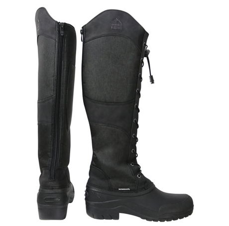 Hy Equestrian Mont Maudit Winter Boots #colour_black-grey