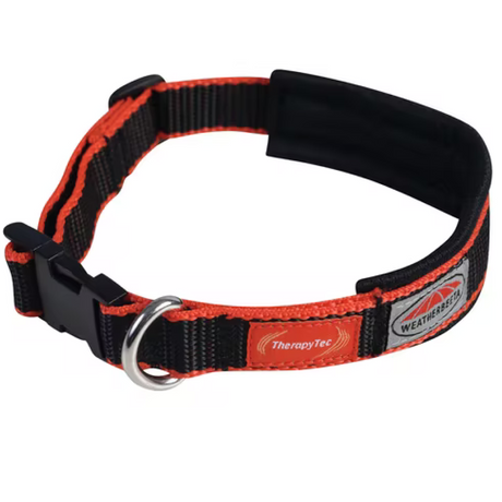 Weatherbeeta Therapy-Tec Dog Collar #colour_black-red