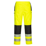 Portwest PW3 Ladies Rain Trousers #colour_yellow-black