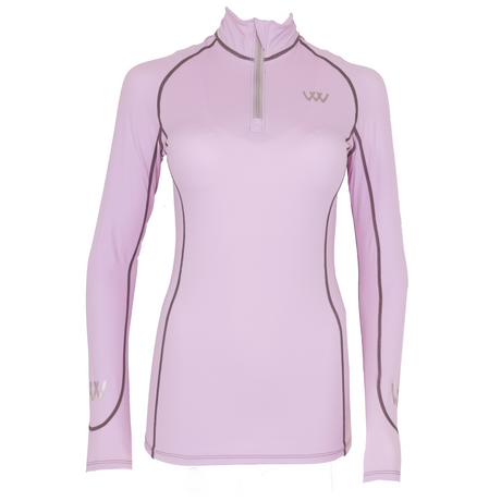 Woof Wear Performance Ladies Riding Shirt #colour_lilac
