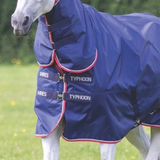 Shires Typhoon 100g Combo Turnout Rug #colour_navy
