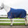 Mackey Keadeen Standard Neck Turnout Rug #colour_navy-burgandy