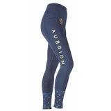 Shires Aubrion Team Riding Tights #colour_navy