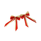 ShowQuest Piggy Bow with Tails #colour_red-red-gold