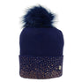 Bonnet à pompon Alaska bicolore HyFASHION