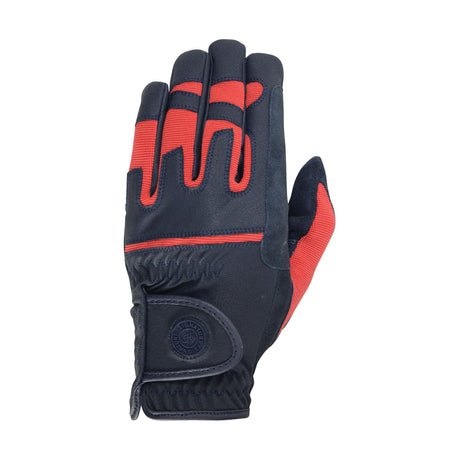 Hy Signature Riding Gloves #colour_navy-red