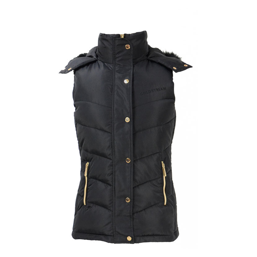Coldstream Leitholm Quilted Gilet #colour_black