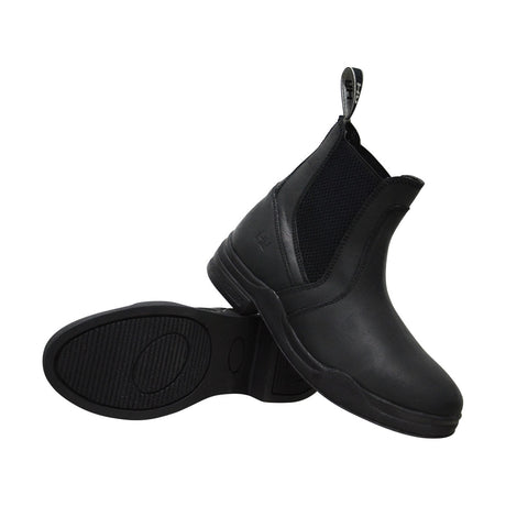 HyLAND Children's Wax Leather Jodhpur Boot #colour_black