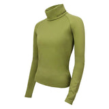 Coldstream Next Generation Legars Roll Neck Top #colour-olive-green