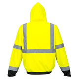 Portwest Hi-Vis Premium 3in1 Bomber Jacket #colour_yellow-black
