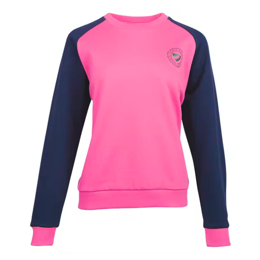 Shires Aubrion Boston Ladies Sweatshirt #colour_pink