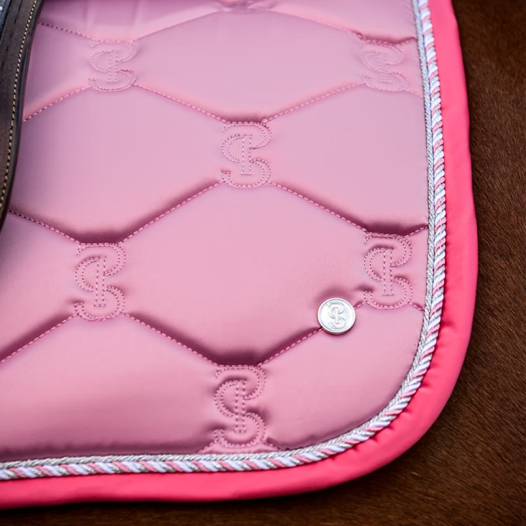 PS of Sweden Faded Rose Berry Signature Jump Saddle Pad