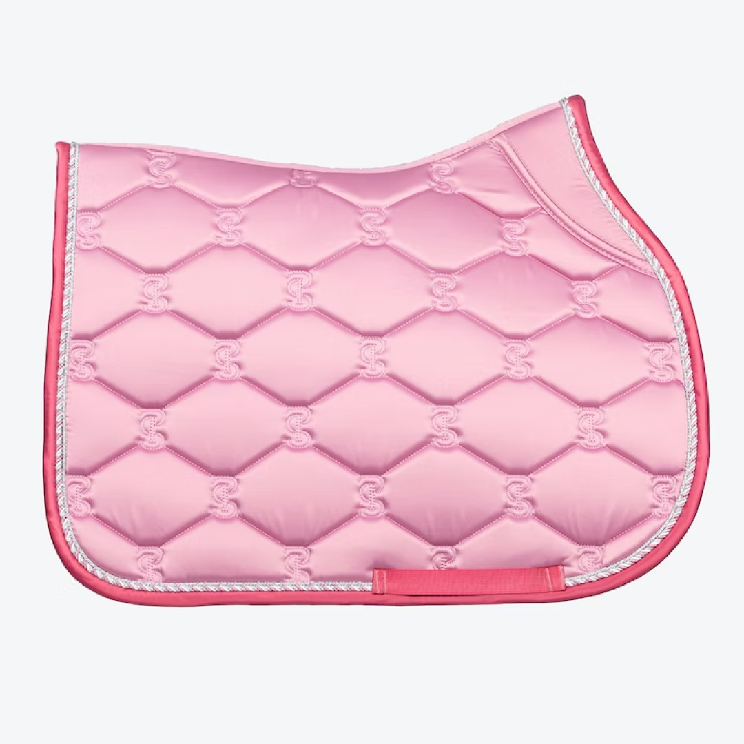 PS of Sweden Faded Rose Berry Signature Jump Saddle Pad