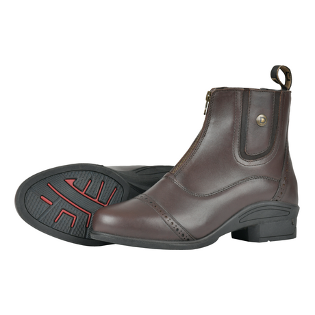 Dublin Eminence Insulated Zip Paddock Boots Adults #colour_brown