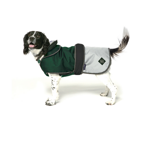 Danish Design Battersea 2-in-1 Dog Coat #colour_green