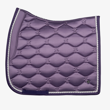 PS of Sweden Purple Signature Dressage Saddle Pad #colour_purple