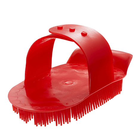 Bitz Plastic Curry Comb #colour_red
