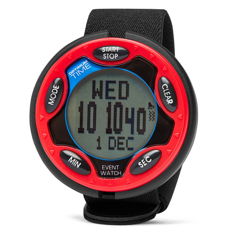 Optimum Time Rechargeable Event Watch #colour_red