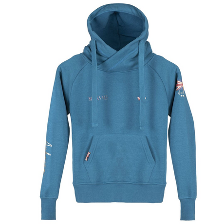 Shires Aubrion Team Girls Hoodie #colour_teal