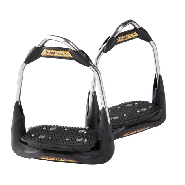 Freejump AIR'S 0-0 Dressage Edition Stirrups #colour_gold