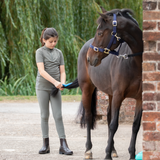 Shires Aubrion Maids Non-Stop Riding Tights #colour_olive