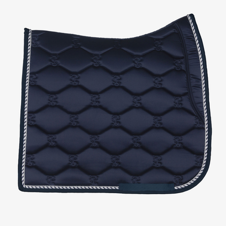 PS of Sweden Navy Signature Dressage Saddle Pad #colour_navy