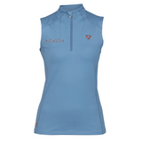 Shires Aubrion Team Sleeveless Base Layer #colour_steel