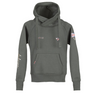 Shires Aubrion Team Girls Hoodie #colour_khaki