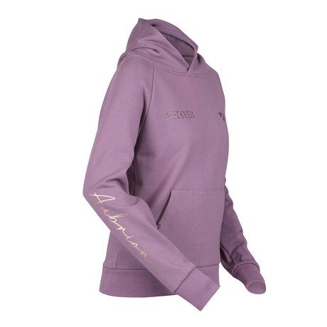 Shires Aubrion Ladies Team Hoodie #colour_mauve