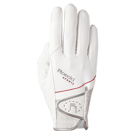 Roeckl Unisex Madrid  Gloves #colour_white