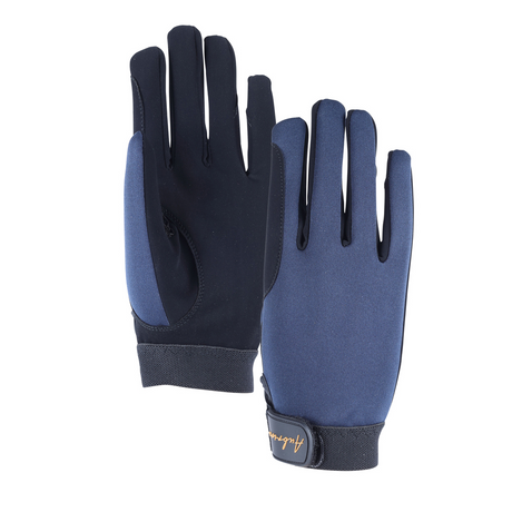Shires Aubrion Team Winter Riding Gloves #colour_navy-blue