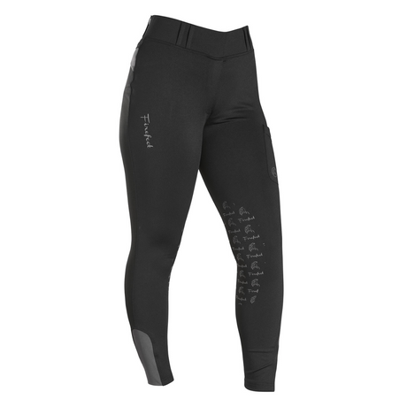 Firefoot Bankfield Ladies Basic Breeches #colour_black-grey