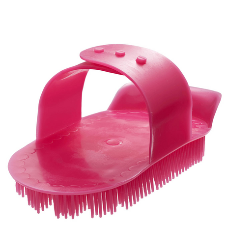 Bitz Plastic Curry Comb #colour_pink